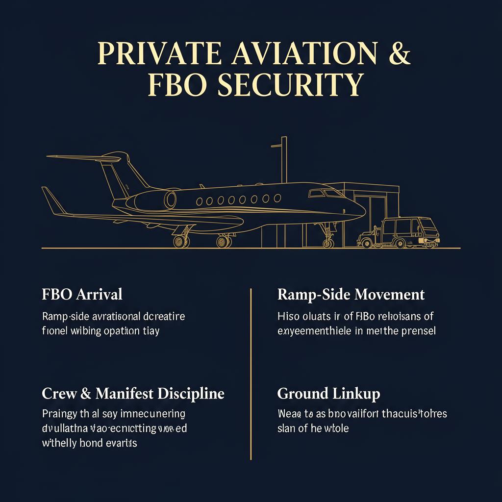 Private Aviation and FBO Security in Dallas–Fort Worth: What UHNW Families and Corporate Principals Should Plan Before They Land Private Aviation and FBO Security in Dallas–Fort Worth: What UHNW Families and Corporate Principals Should Plan Before They Land — featured image | AMERINE Executive Protection insights
